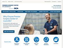 Tablet Screenshot of pcslouisville.com